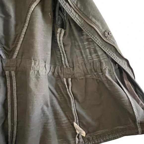 Hei Hei Camouflaged Lace Anorak Jacket Coat size L - Picture 3 of 13